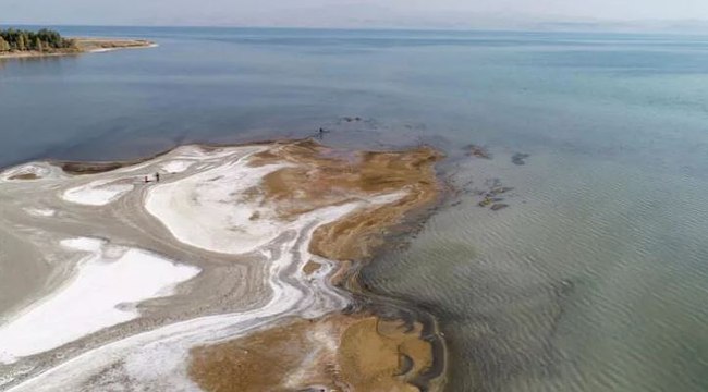 Van Gölü'nde 26 yılda 61 milyon metreküp su buhar oldu