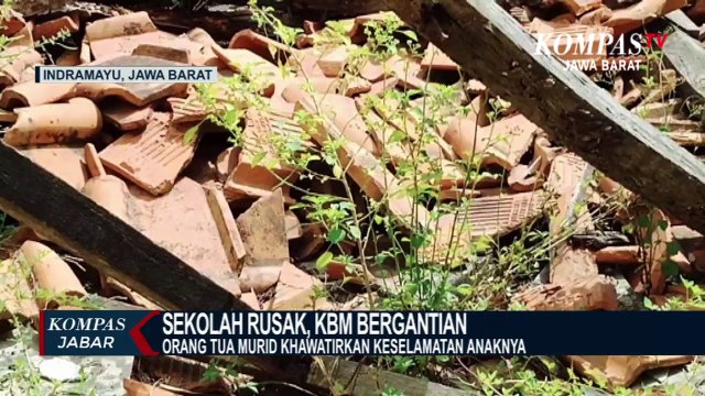 Bangunan Sekolah Rusak, SDN 4 Dadap Berlakukan KBM Bergantian