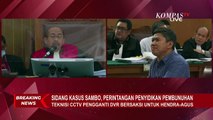 Afung Ditemani Akbp Irfan Widyanto dan Satpam Saat Penggantian DVR CCTV Duren Tiga