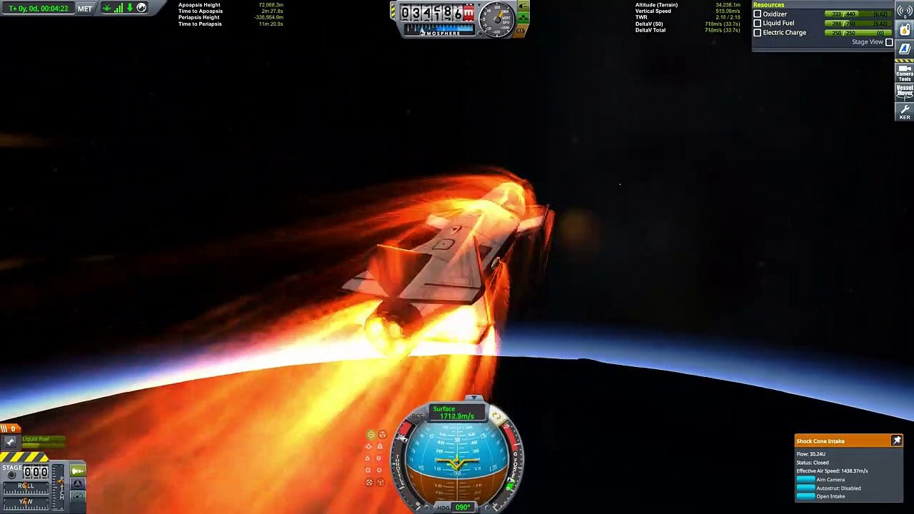 [KSP] Stock USS Enterprise to Laythe