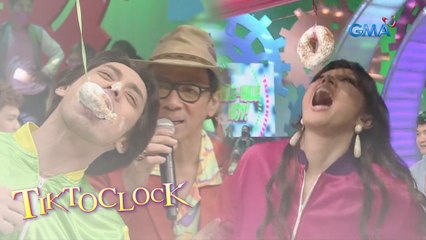 Video herunterladen: Tiktoclock: Kinagat ni Luis Hontiveros ang donut ni Boobay!