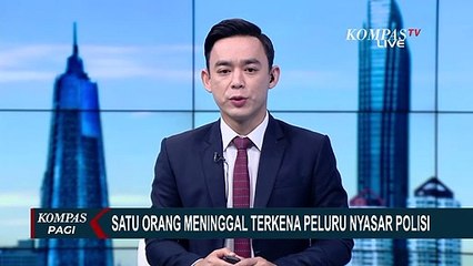 Seorang Warga Meninggal Terkena Peluru Nyasar Polisi, Begini Kronologinya