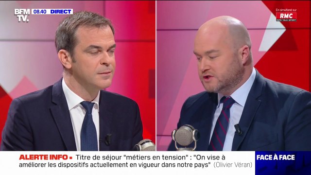 Olivier Véran sur les titres de séjours métiers en tension : Il n'y a pas de plan caché de naturalisation ou de régularisation massive