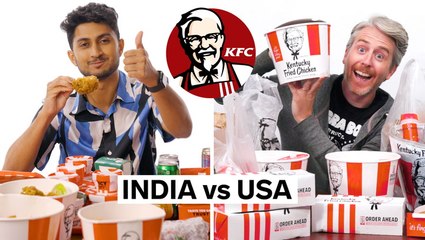 India vs US KFC | Food Wars