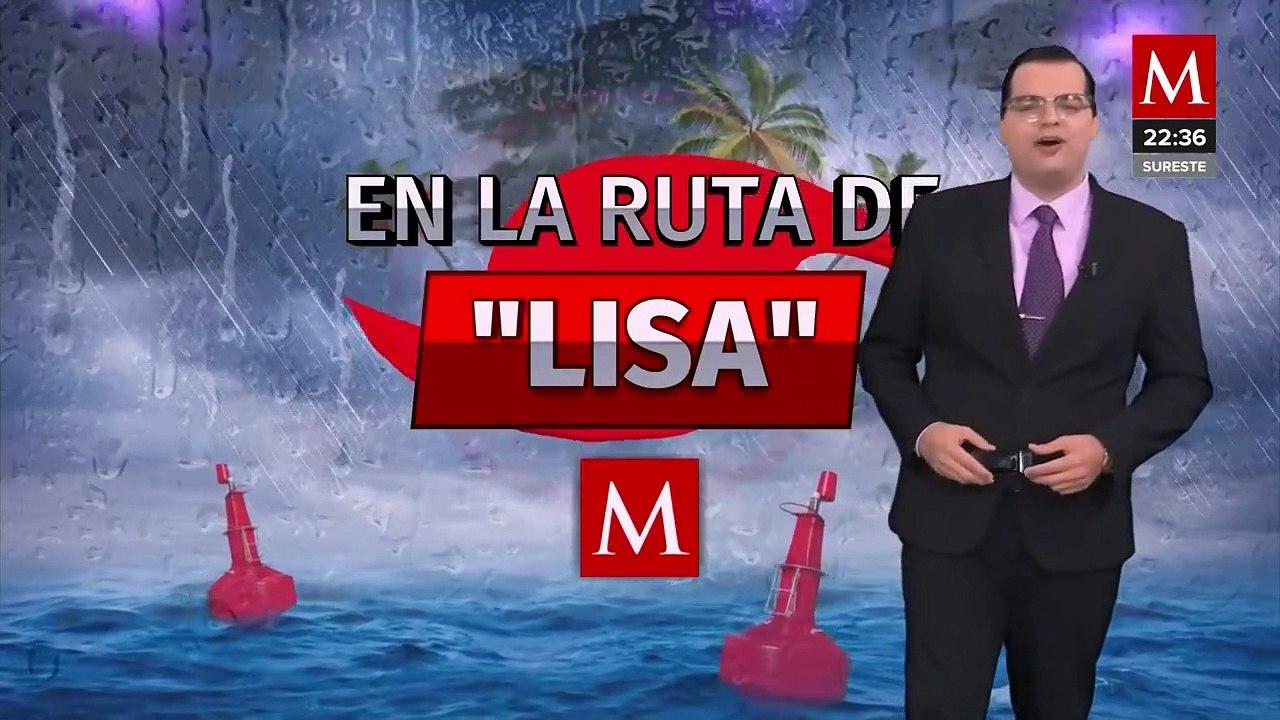 Autoridades piden tomar precauciones por efectos de 'Lisa'