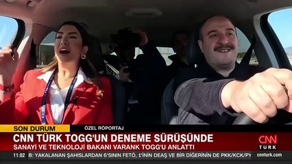 Fulya Öztürk TOGG'a bindi, tepkileri gündem oldu