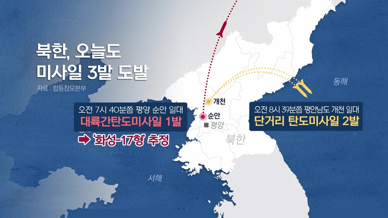 [뉴스큐] 北, ICBM 발사 추정...7차 핵실험 목표로 도발 수위 높이나? / YTN