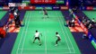 Badminton French Open 2022 Mohammad Ahsan_Hendra Setiawan INA vs Lee Jhe-Huei_Yang Po-Hsuan TPE