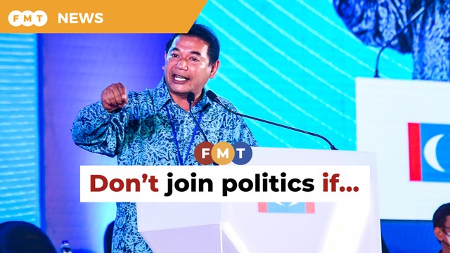 Don’t enter politics if you want to get rich, Rafizi tells youths