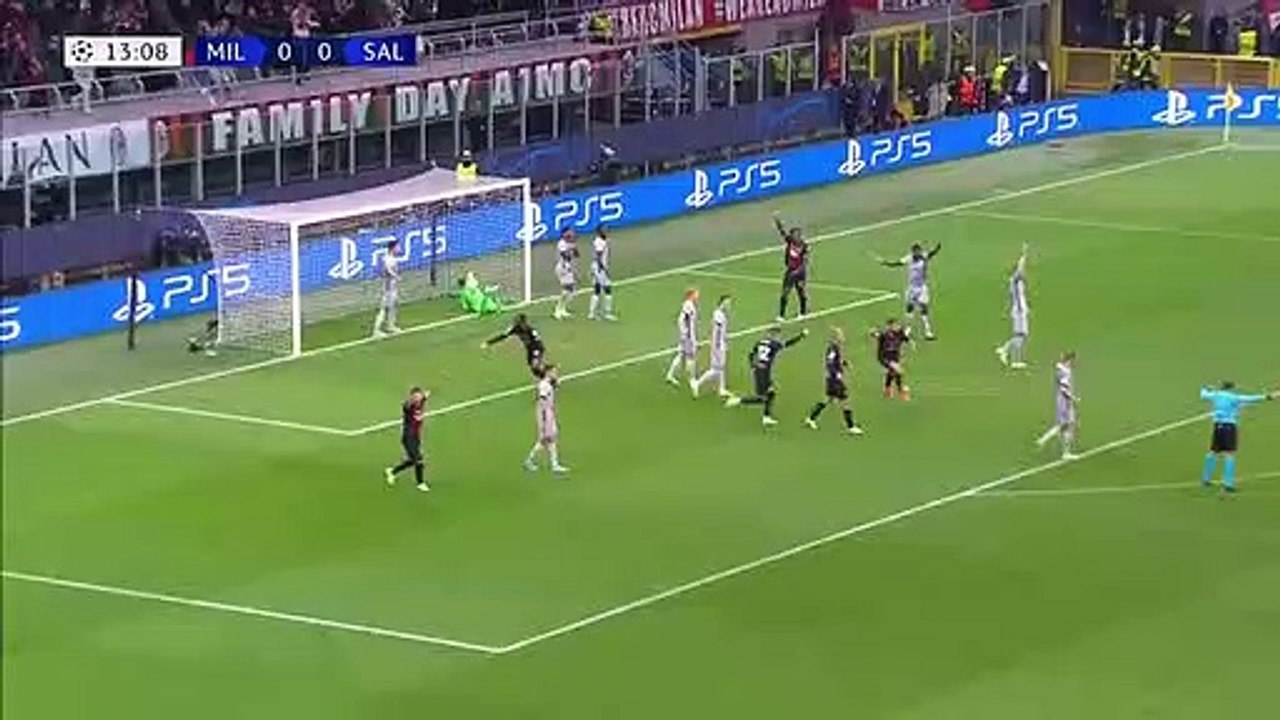 UEFA Champions League - Group E - AC Milan v Salzburg - Highlights
