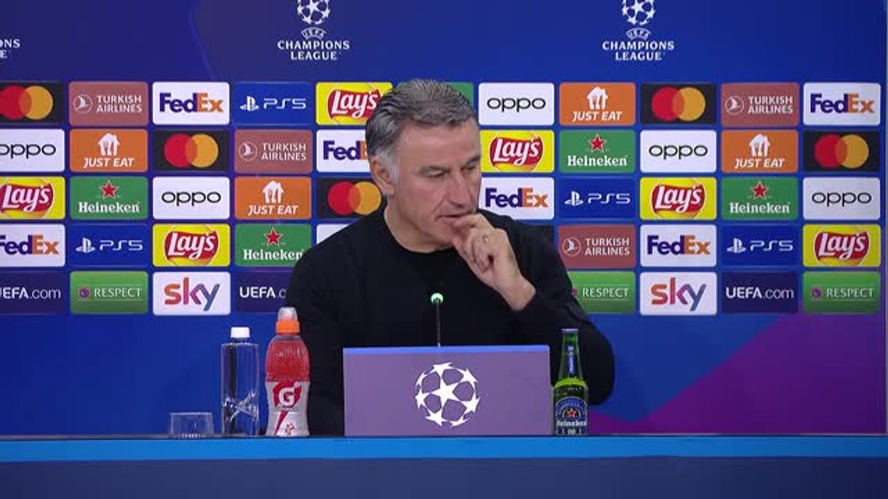 Groupe H - Galtier : "Je suis fier et heureux de ce que mon groupe produit"