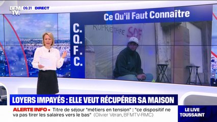 Loyers impayés: le combat de Mégane pour récupérer sa maison occupée par un squatteur