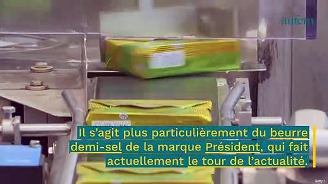 Rappel de produits : attention, ce beurre vendu en supermarché peut contenir du verre ou du plastique
