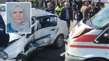 Kırmızıda geçince ambulans çarptı: Anne öldü, oğul yaralandı