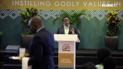 EV Bariho Lambert yasanishije ibikorwa bya Yesu n'imyitwarire ikwiye abayobozi mu Rwanda