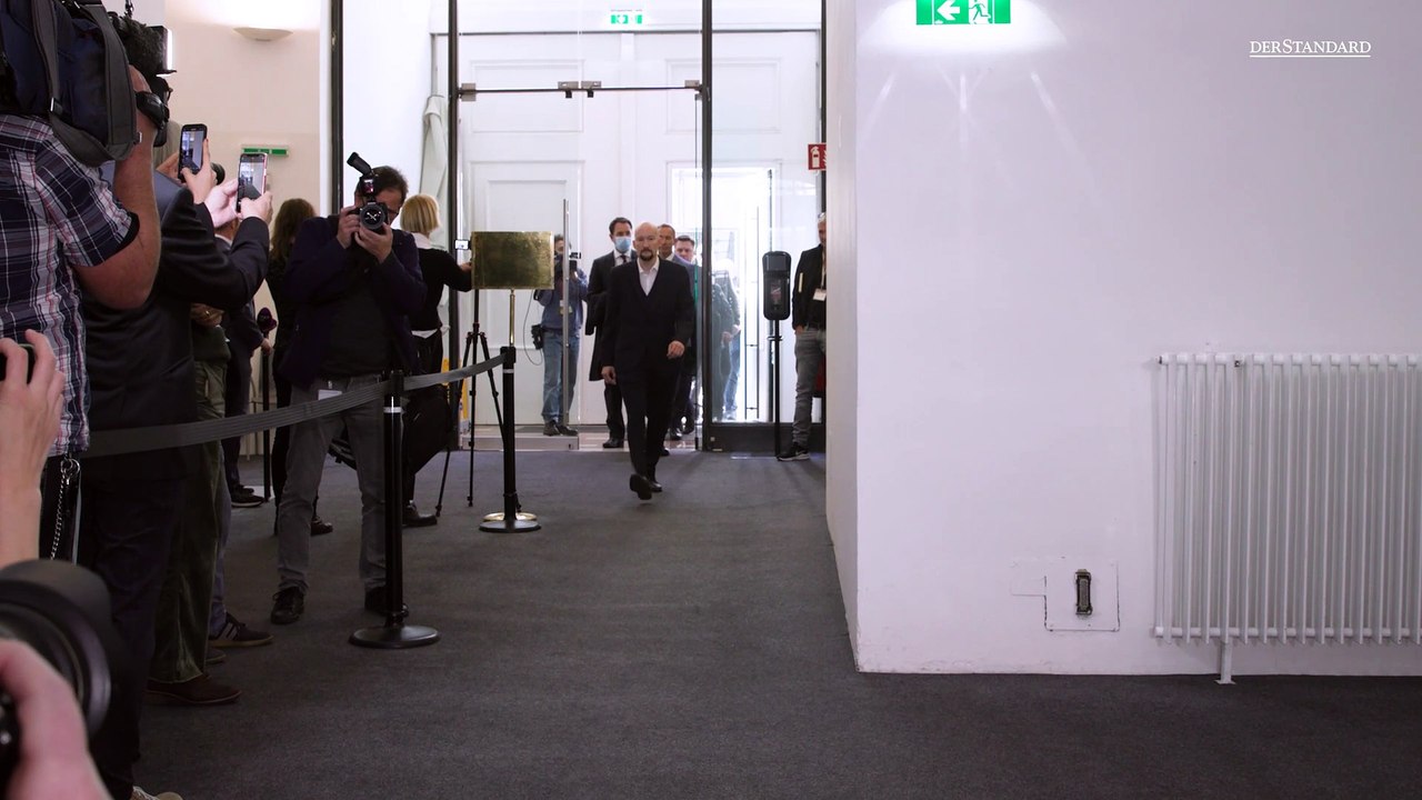 Thomas Schmid auf dem Weg zum U-Ausschuss