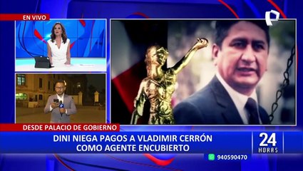 Vladimir Cerrón: DINI niega pago de 40 mil soles a líder de Perú Libre y a Richard Rojas