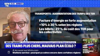 Augmenter le prix du billet de TER ou réduire le nombre de train? "Chaque région a sa liberté", répond Régions de France