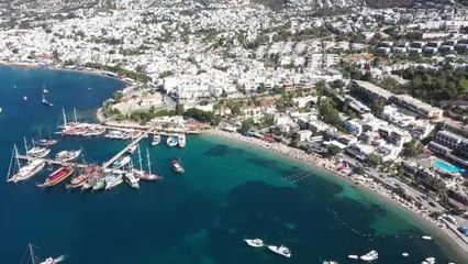 Bodrum'da yıl sonu bir buçuk milyon ziyaretçiye ulaşmak hedefleniyor