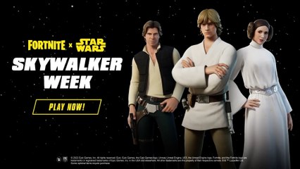 Fortnite x Star Wars - Official Skywalker Week Trailer