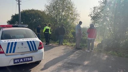 Devrilen beton mikserinin sürücüsü yaralandı