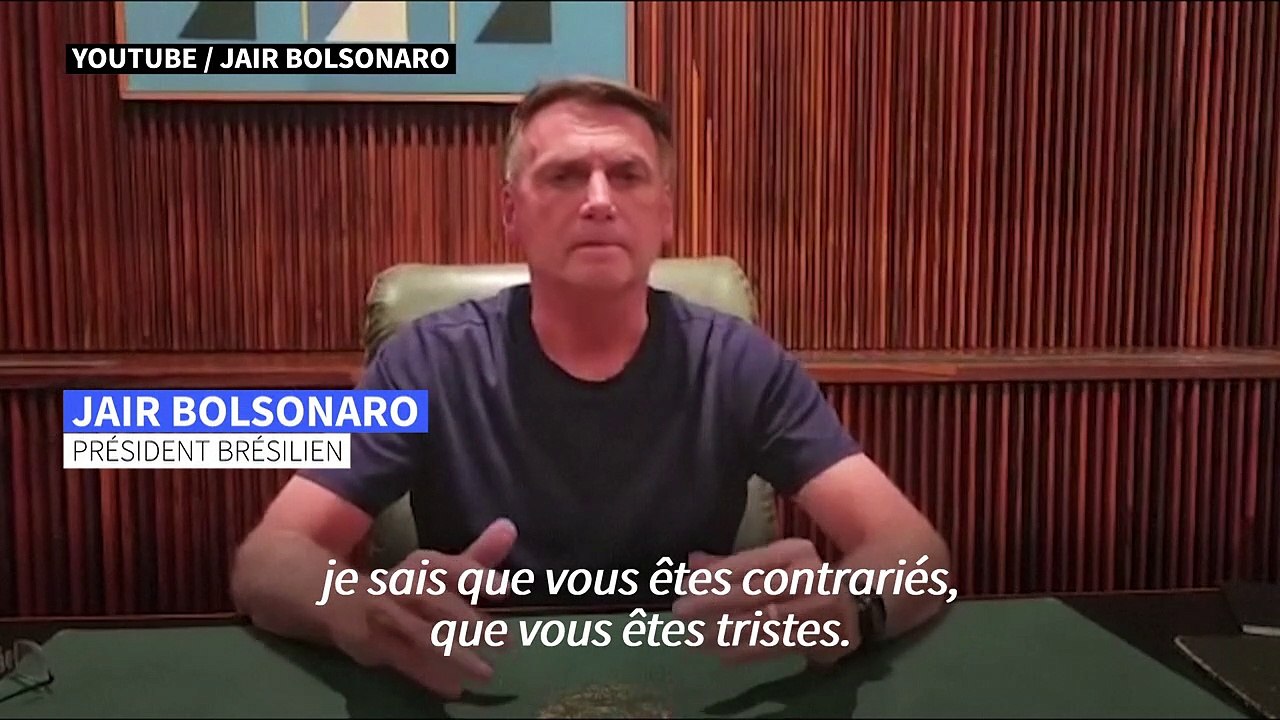 Brésil : Bolsonaro "contrarié" appelle au déblocage des routes
