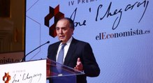 Gregorio Peña en los IV Premios Echegaray: 