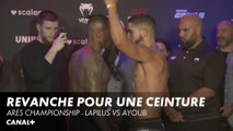 Une revanche pour la ceinture des poids légers - Ares Championship Lapilus / Ayoub