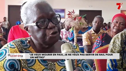 Métro d'Abidjan : "Je veux mourir en paix, je ne veux pas servir de rail pour le métro"