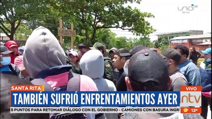 Denuncian abuso policial a vecinos y comunarios de Santa Rita previo al municipio de la Guardia.