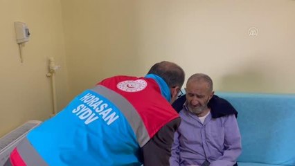 Bakıma muhtaç vatandaşların tüm ihtiyaçları gideriliyor