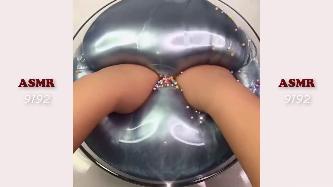 SLIME COLORING - Most Satisfying Slime ASMR Video #2