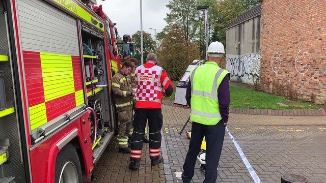 Fire crews tackle blaze at Cromwell Road