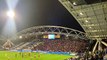 Sunderland fans celebrate 2-0 win away to Huddersfield Town in the Championship