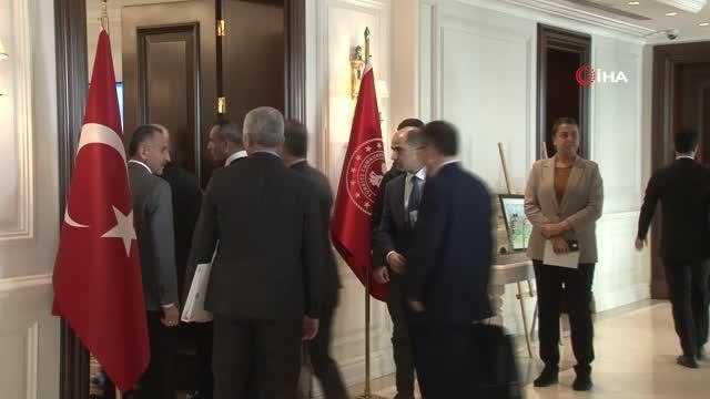 Bakan Soylu, Çin Halk Cumhuriyeti Kamu Güvenliği Bakan Yardımcısı Hangwei'yi ile bir araya geldi