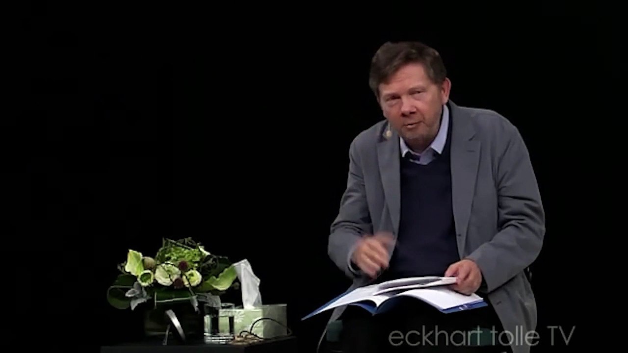 Le moment crucial dans l'enseignement d'Eckhart Tollé - ECKHART TOLLE CONFERENCE