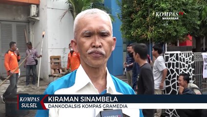 Petugas Damkar Dan Karyawan Kompastv Padamkan Kebakaran