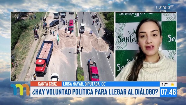 Diputada de Comunidad Ciudadana, Luisa Nayar, observa falta de voluntad del Gobierno para dar solución al conflicto por el censo.