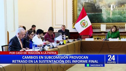 Subcomisión podría resolver casos de Pedro Castillo y Dina Boluarte recién el próximo año