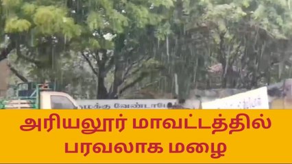 அரியலூர் மாவட்டம் மழை பதிவு நிலவரம்!