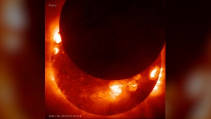 ‘Ring of fire’ solar eclipse captured with x-ray telescope