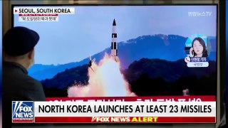 North Korea launches at least 23 missiles in weapons test