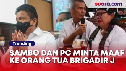 Maaf Ferdy Sambo Dan Putri Candrawathi Ke Orang Tua Brigadir Yosua, Tak Bisa Kontrol Emosi