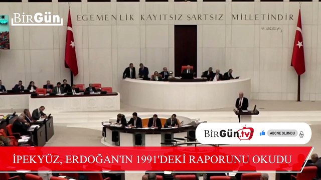 HDP'li vekil bugün soruşturma konusu olur dedi, Erdoğan'ın Kürtçe ile ilgili raporunu okudu: AKP sıralarından çıt çıkmadı!