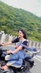 Beautiful girls Bike riding