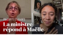 La ministre Sylvie Retailleau répond à l'appel de Maëlle, étudiante en situation de précarité