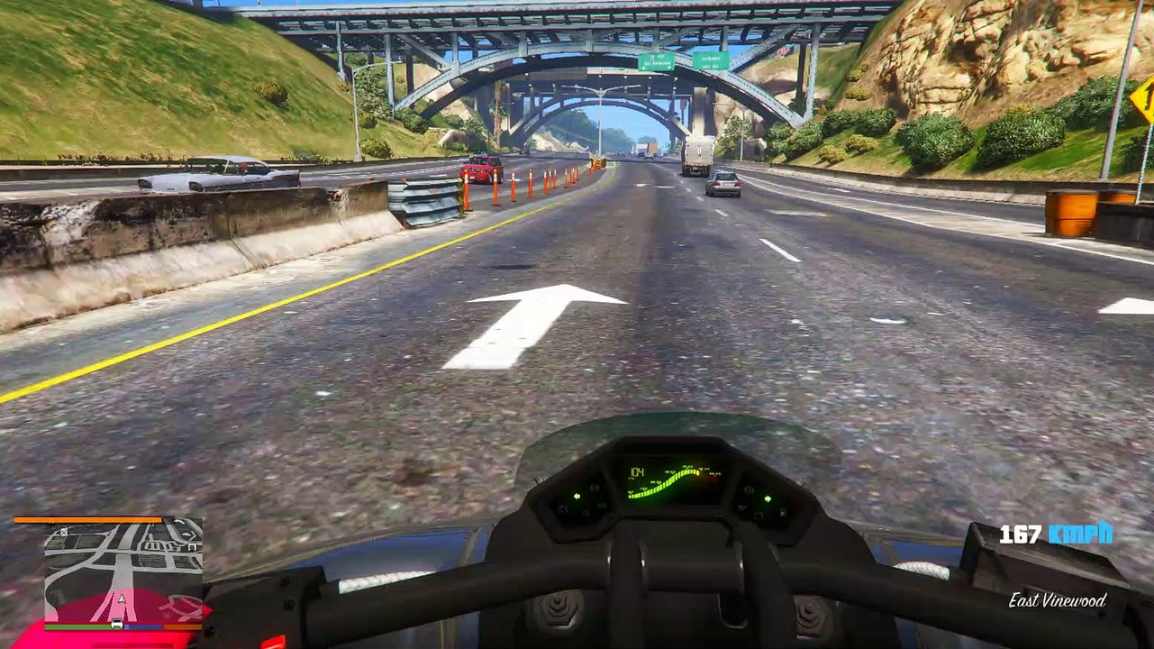 RASH DRIVING OF BIKE IN GTA 5