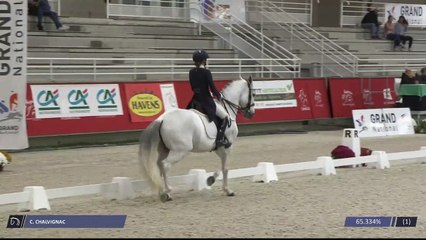 Grand National FFE - AC Print - Dressage  | Saint-Lô | Charlotte CHALVIGNAC | FANGARIFAU