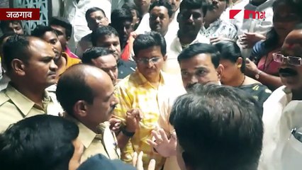 युवा सेनेचे राज्यविस्तारक शरद कोळींना भाषण बंदी घालताच जळगावात राडा..-