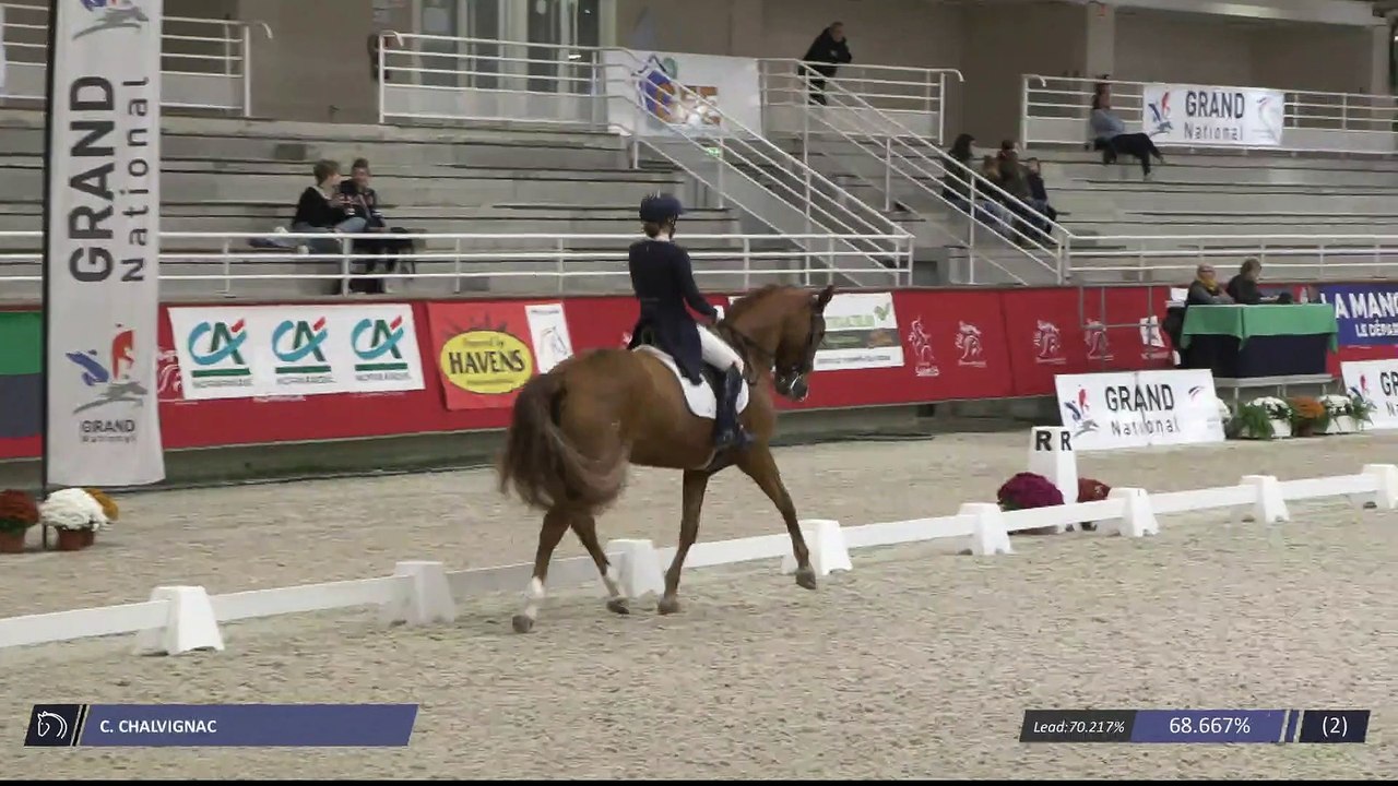 Grand National FFE - AC Print - Dressage  | Saint-Lô | Charlotte CHALVIGNAC | ELICE